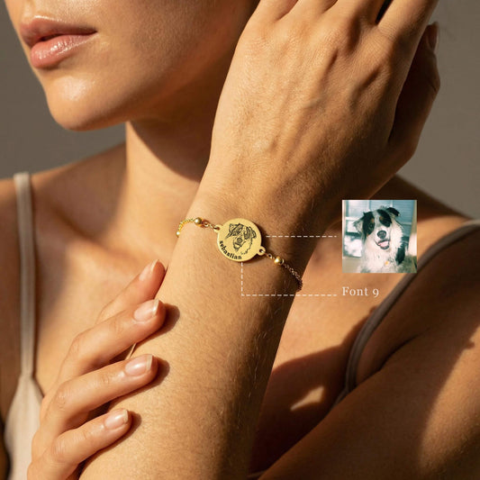 Personalized Pet Face Bracelet
