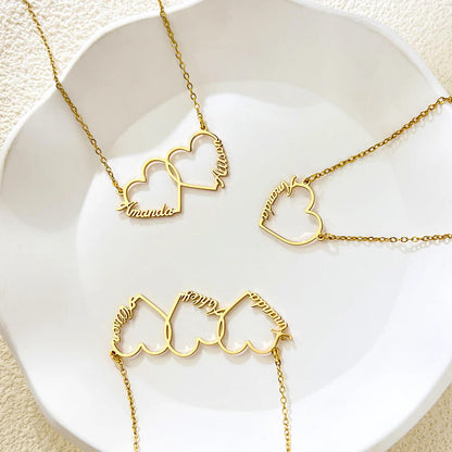 Personalized Heart Name Necklace