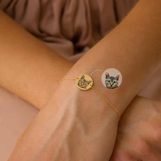 Personalized Pet Face Bracelet