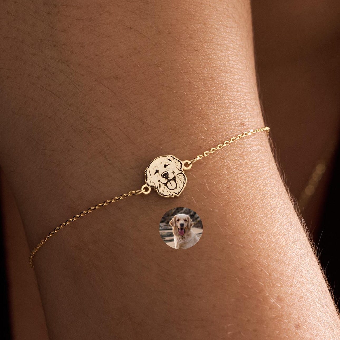 Pet Portrait Bracelet(Necklace)