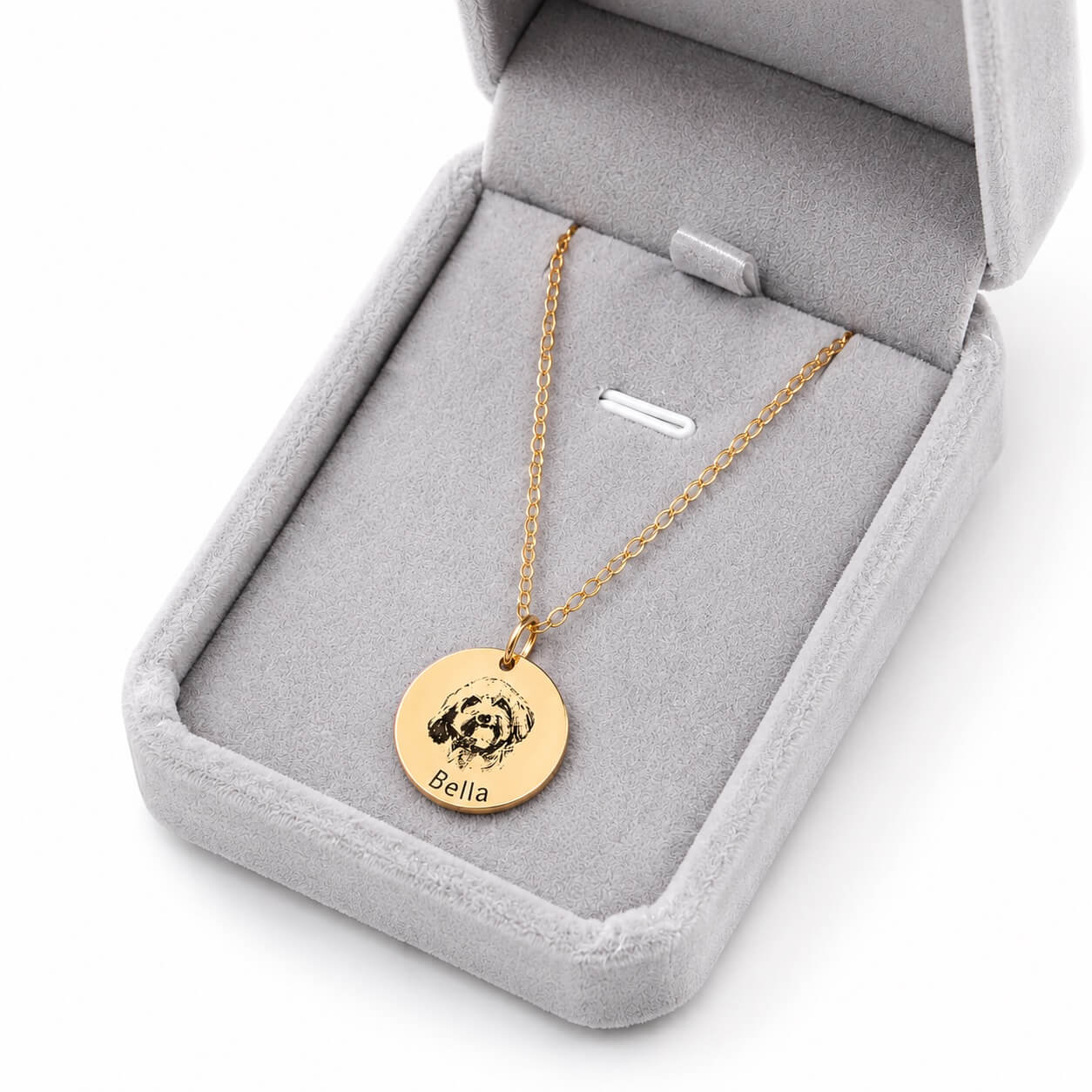 Personalized Pet Face Necklace