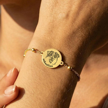 Personalized Pet Face Bracelet