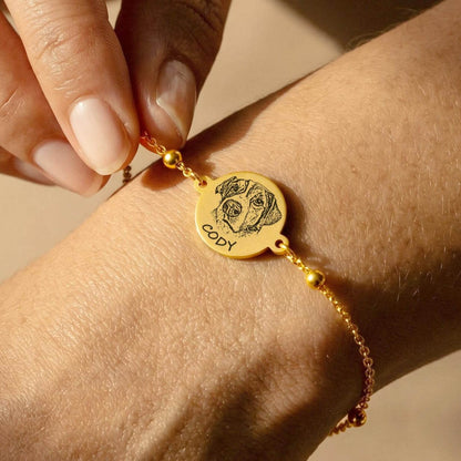 Personalized Pet Face Bracelet