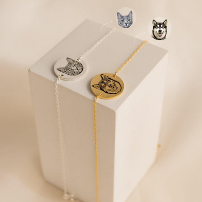 Personalized Pet Face Bracelet
