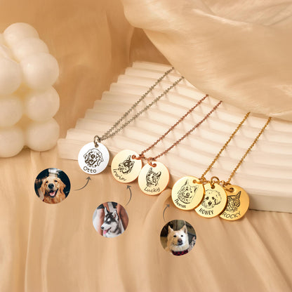 Pet Face Necklace