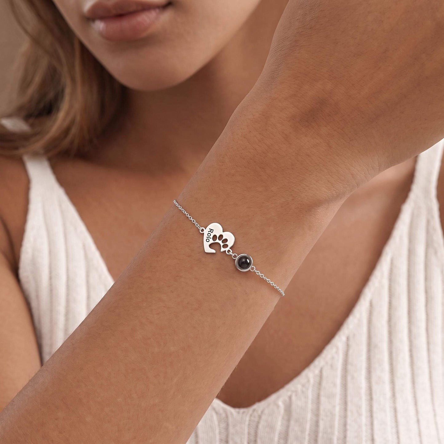 Personalized Pet Photo Projection Bracelet