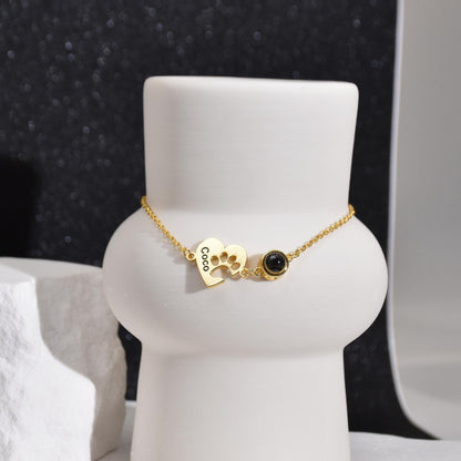 Personalized Pet Photo Projection Bracelet