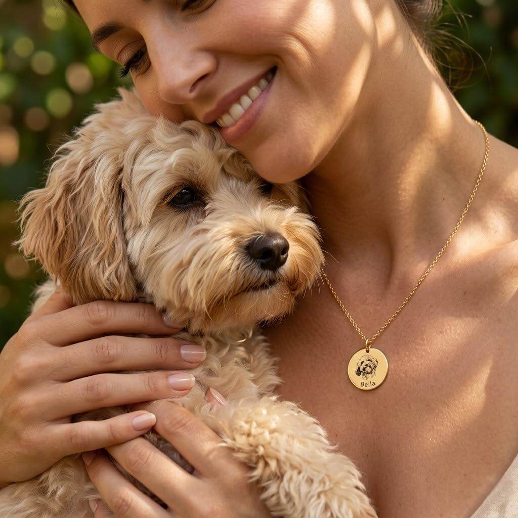 Personalized Pet Face Necklace